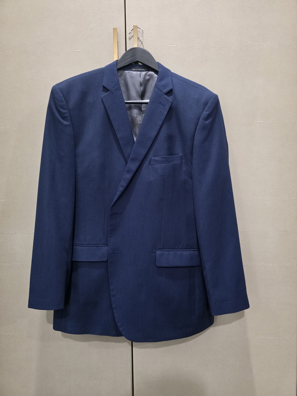 Perry Ellis Classic Blue Single-Breasted Sport Coat